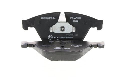 Jeu de 4 plaquettes de frein HELLA ref. 8DB 355 015-261
