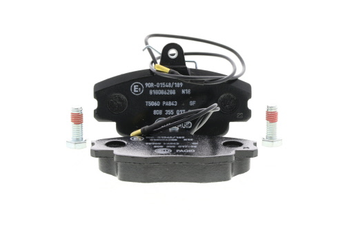 Jeu de 4 plaquettes de frein HELLA ref. 8DB 355 017-981