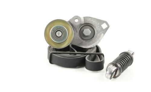 Kit de courroie d'accessoire (Courroie d’alternateur) GATES ref. K186PK1600