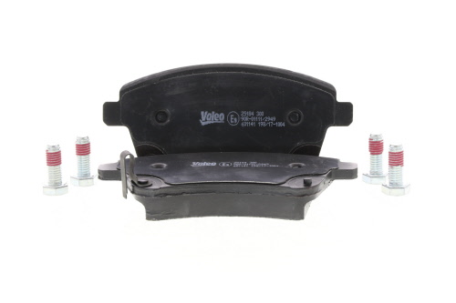 Jeu de 4 plaquettes de frein VALEO 601141