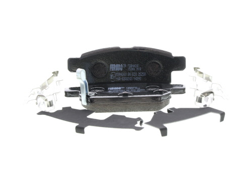 Jeu de 4 plaquettes de frein FERODO FDB4430