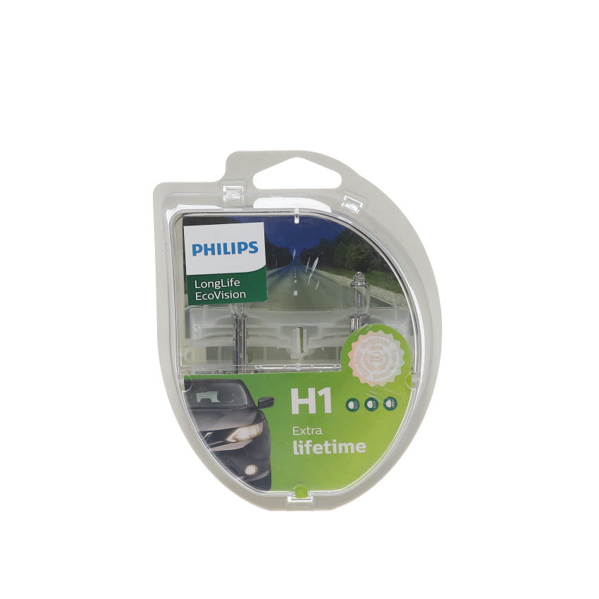 Ampoule PHILIPS 2 ✕ H1 - ref. 12258LLECOS2