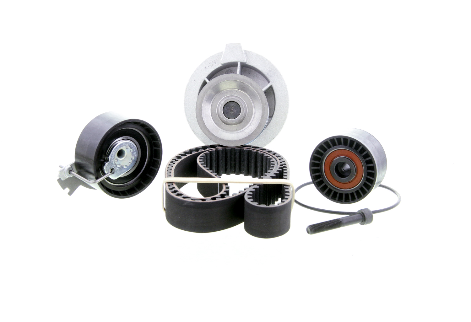 Pompe à eau + kit de courroie de distribution HUTCHINSON S.A. KH 281WP37