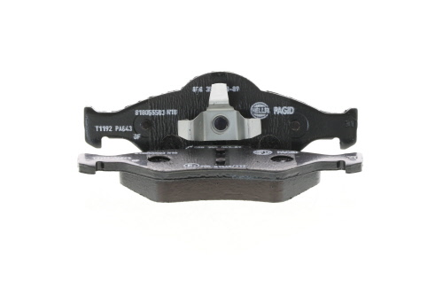 Jeu de 4 plaquettes de frein HELLA PAGID 8DB 355 008-891