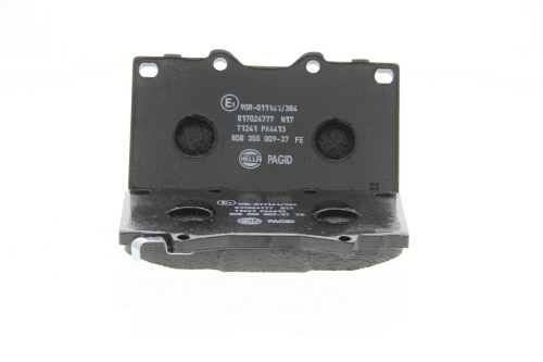 Jeu de 4 plaquettes de frein HELLA PAGID 8DB 355 009-371