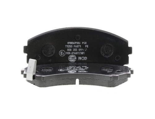 Jeu de 4 plaquettes de frein HELLA PAGID 8DB 355 009-461