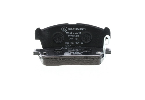 Jeu de 4 plaquettes de frein HELLA PAGID 8DB 355 009-631