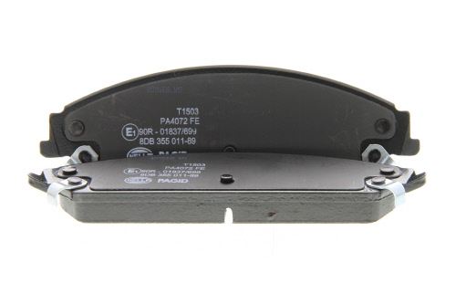 Jeu de 4 plaquettes de frein HELLA PAGID 8DB 355 011-891