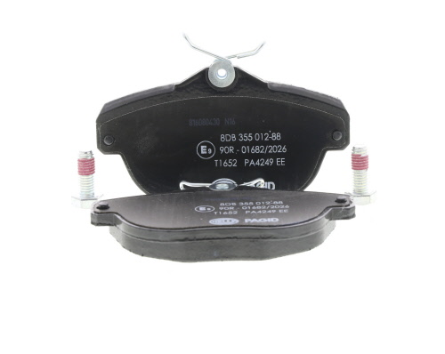 Jeu de 4 plaquettes de frein HELLA PAGID 8DB 355 012-881