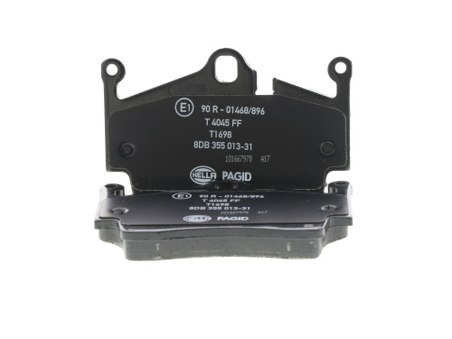 Jeu de 4 plaquettes de frein HELLA PAGID 8DB 355 013-311