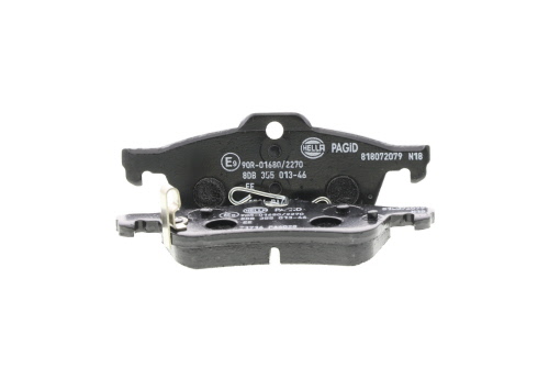 Jeu de 4 plaquettes de frein HELLA PAGID 8DB 355 013-461