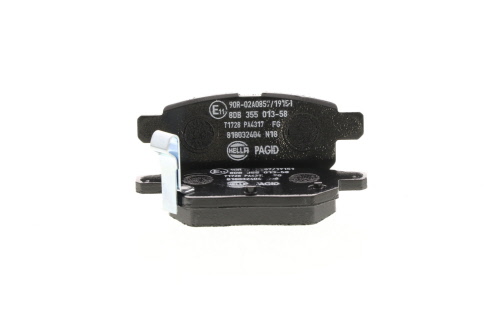 Jeu de 4 plaquettes de frein HELLA PAGID 8DB 355 013-581