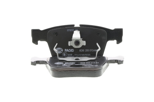 Jeu de 4 plaquettes de frein HELLA PAGID 8DB 355 013-641