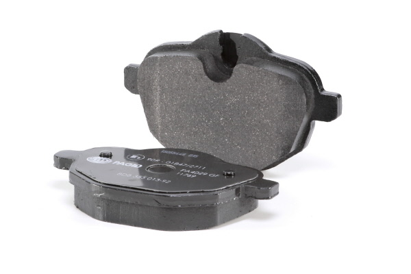 Jeu de 4 plaquettes de frein HELLA PAGID 8DB 355 013-921