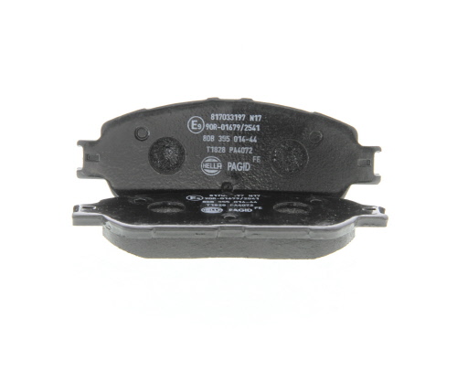 Jeu de 4 plaquettes de frein HELLA PAGID 8DB 355 014-441