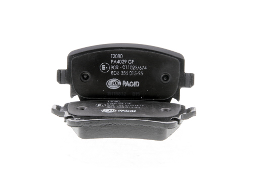 Jeu de 4 plaquettes de frein HELLA PAGID 8DB 355 015-951