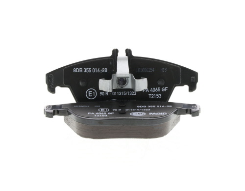 Jeu de 4 plaquettes de frein HELLA PAGID 8DB 355 016-281