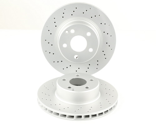 Jeu de 2 disques de frein HELLA PAGID 8DD 355 106-871