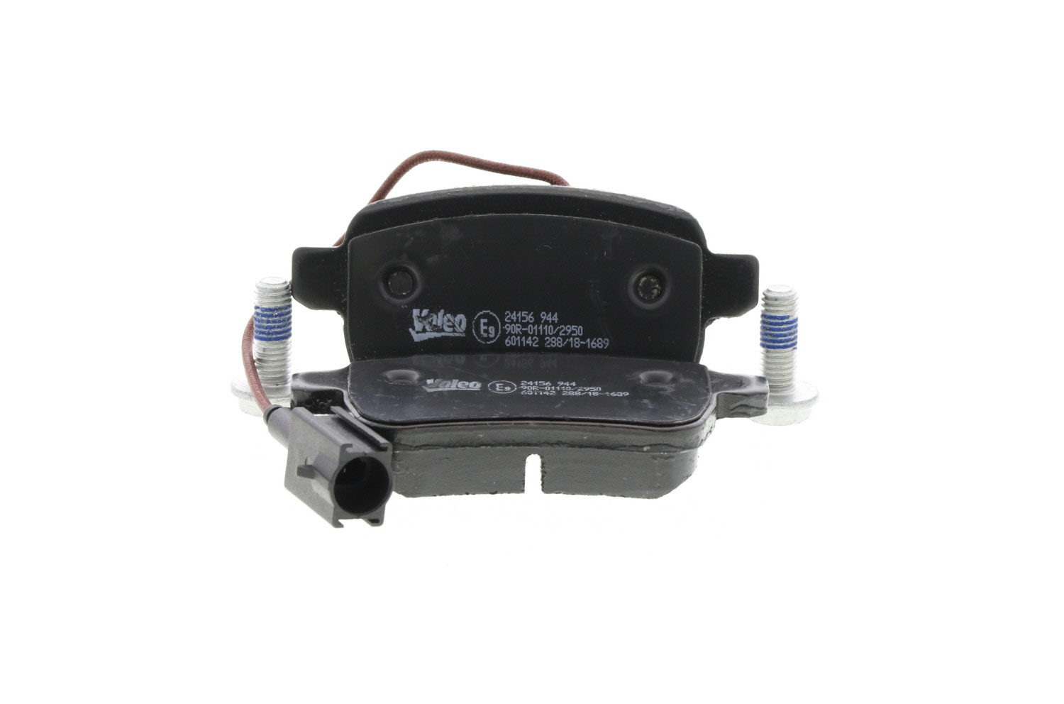 Jeu de 4 plaquettes de frein VALEO 601142