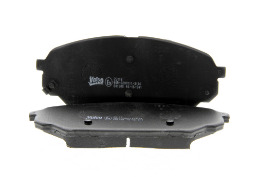 Jeu de 4 plaquettes de frein VALEO 601308