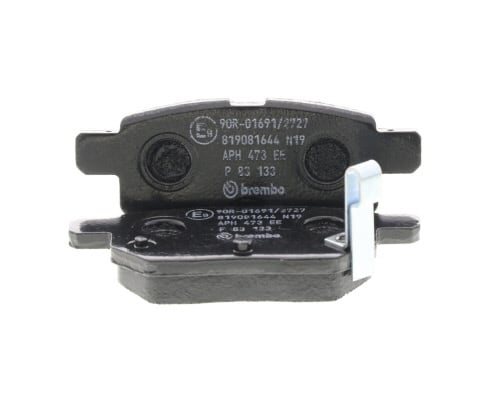 Jogo de 4 pastilhas de travão BREMBO ref. P 83 133