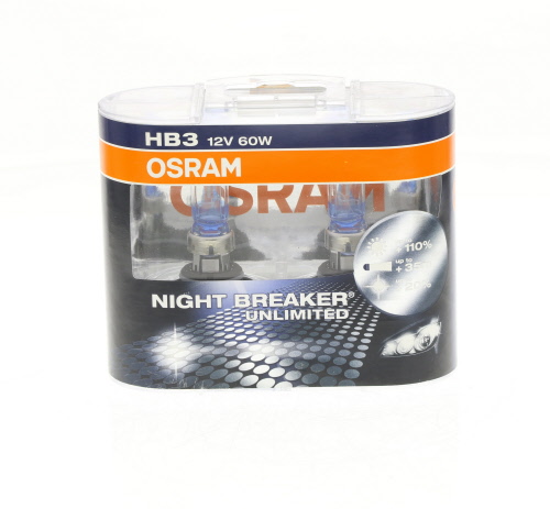 Ampoule OSRAM HB3 NIGHT BREAKER UNLIMITED - 9005NBU-HCB
