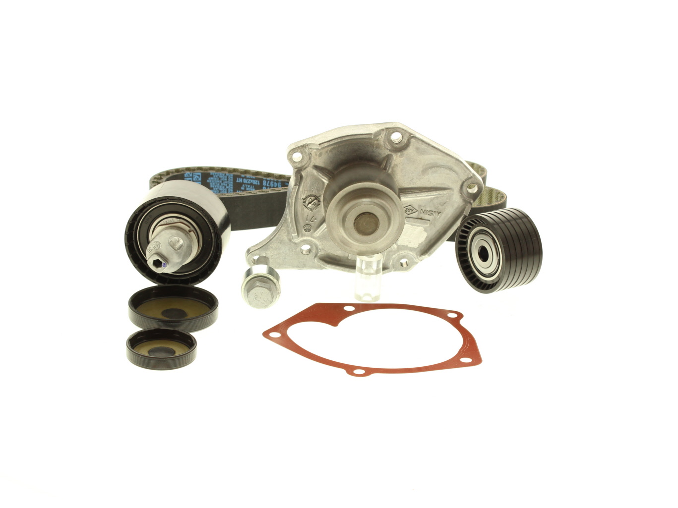 Pompe à eau + kit de courroie de distribution (Kit courroie de distribution) AISIN ref. TKN-901