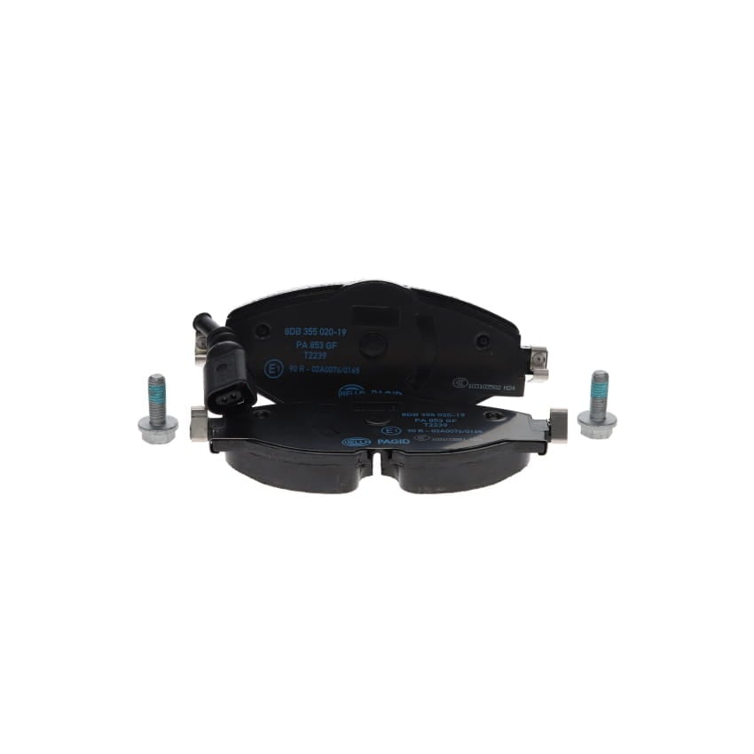 Jeu de 4 plaquettes de frein HELLA ref. 8DB 355 020-191