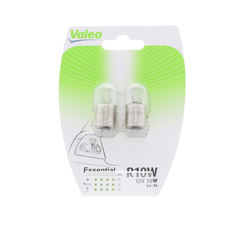 Ampoule VALEO 2 ✕ R10W - ref. 032128