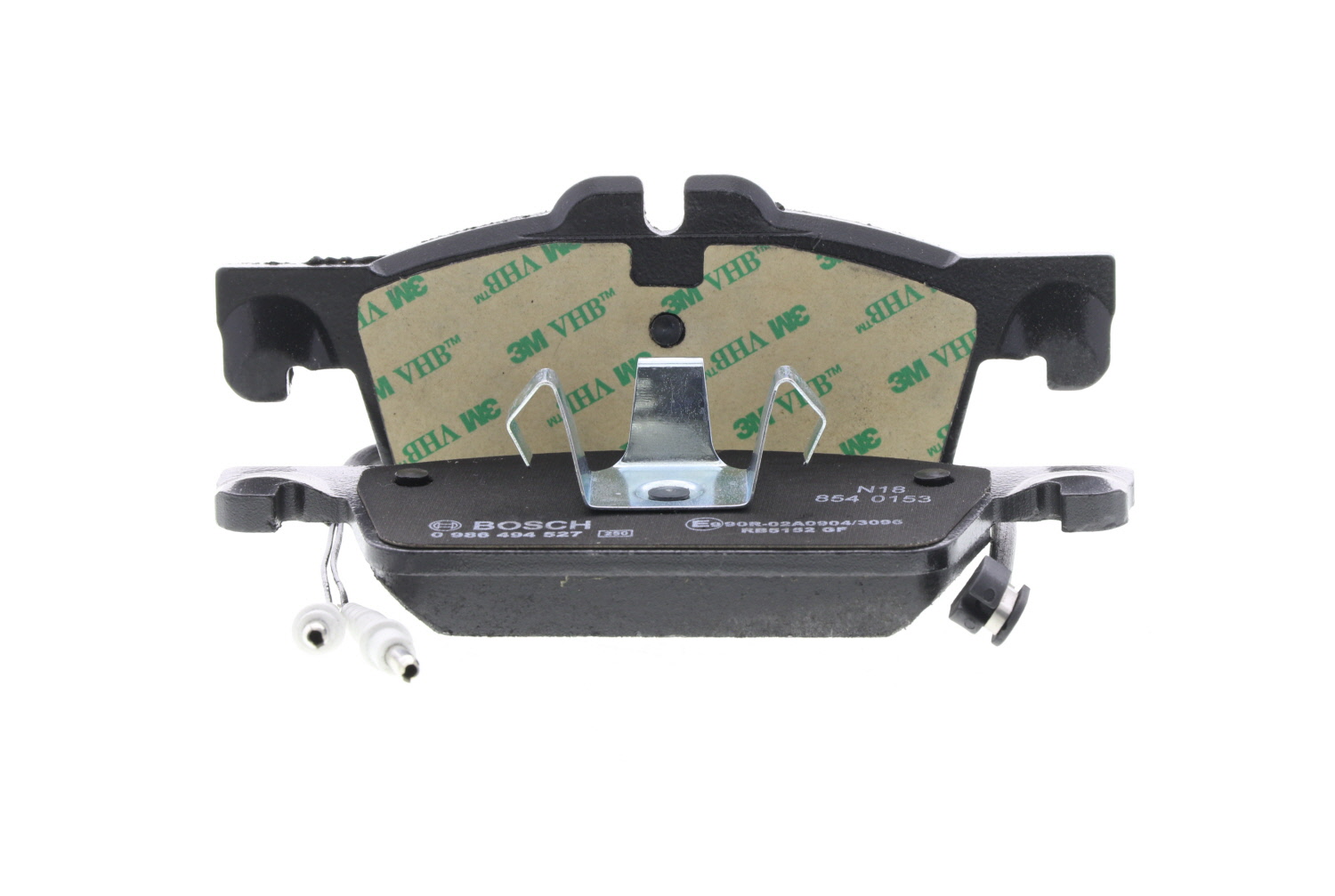 Jeu de 4 plaquettes de frein BOSCH 0 986 494 527