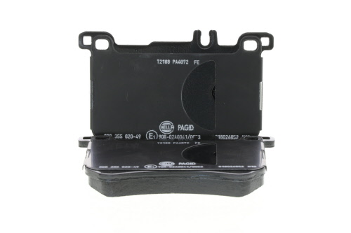 Jeu de 4 plaquettes de frein HELLA PAGID 8DB 355 020-491