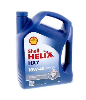 Aceite de motor SHELL Helix HX7 10W40 5 L - ref. 550041040 - al mejor  precio - Oscaro