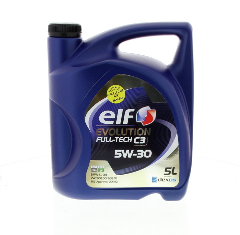 Aceite de motor (Aceite motor) ELF EVOLUTION FULLTECH C3 5W30 5 L - ref. 194 862