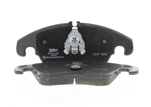 Jeu de 4 plaquettes de frein VALEO 601342
