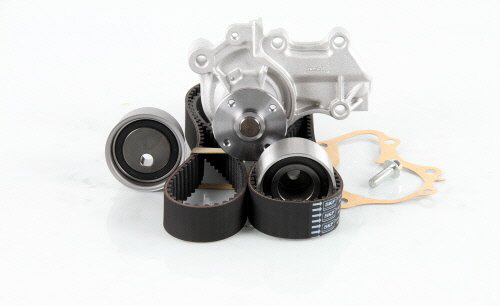 Pompe à eau + kit de courroie de distribution (Kit courroie de distribution) AISIN TKM-908