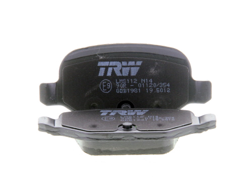 Jeu de 4 plaquettes de frein TRW GDB1981