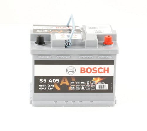Batterie (de voiture) BOSCH 60.0 Ah - S5 A05 - ref. 0 092 S5A 050