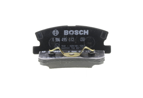 Jeu de 4 plaquettes de frein BOSCH 0 986 495 172
