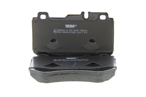 Jeu de 4 plaquettes de frein FERODO FDB4607