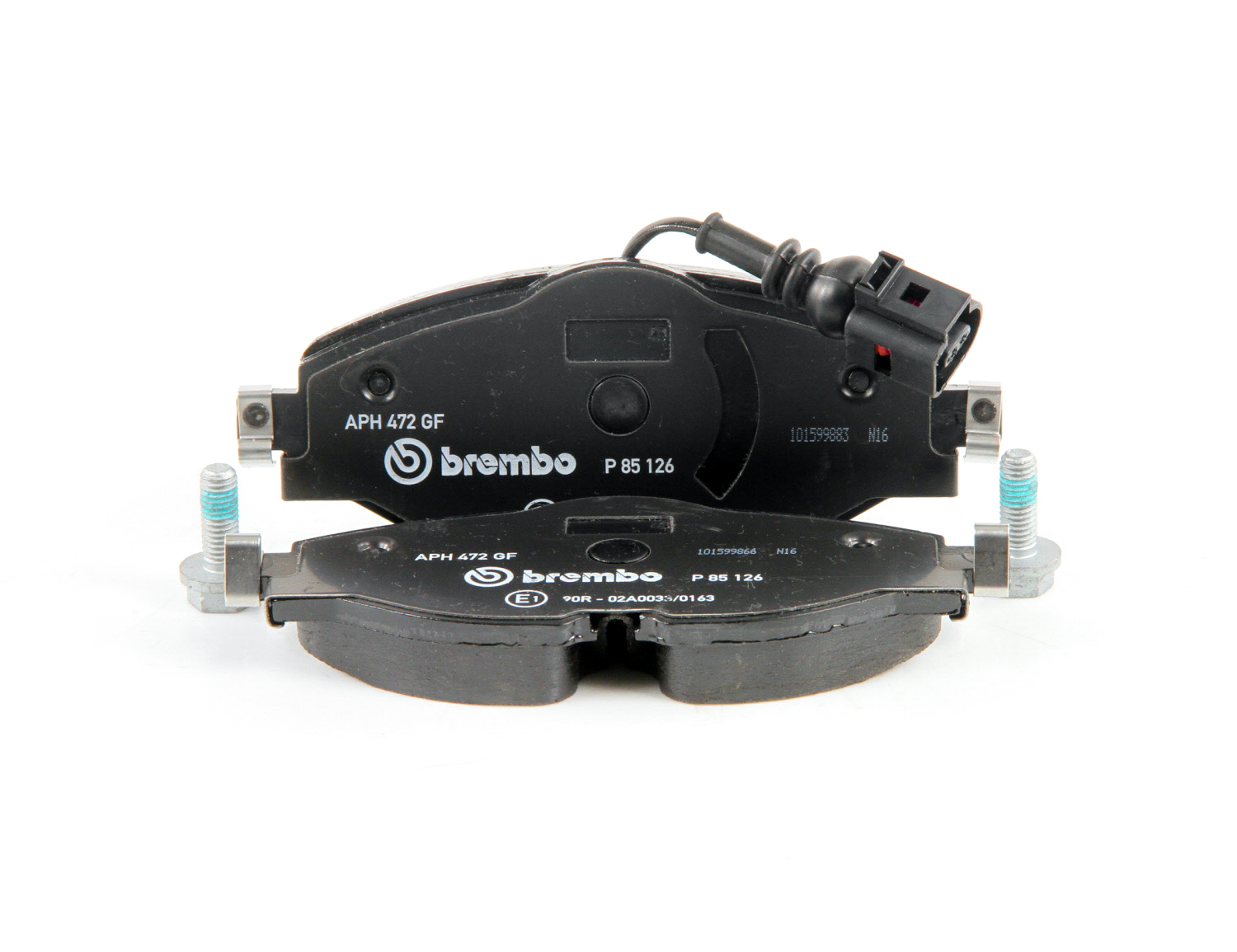 Jeu de 4 plaquettes de frein BREMBO P 85 126