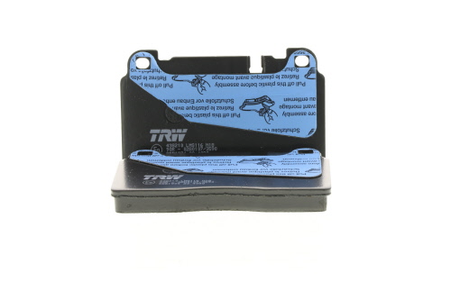 Jeu de 4 plaquettes de frein TRW GDB1974