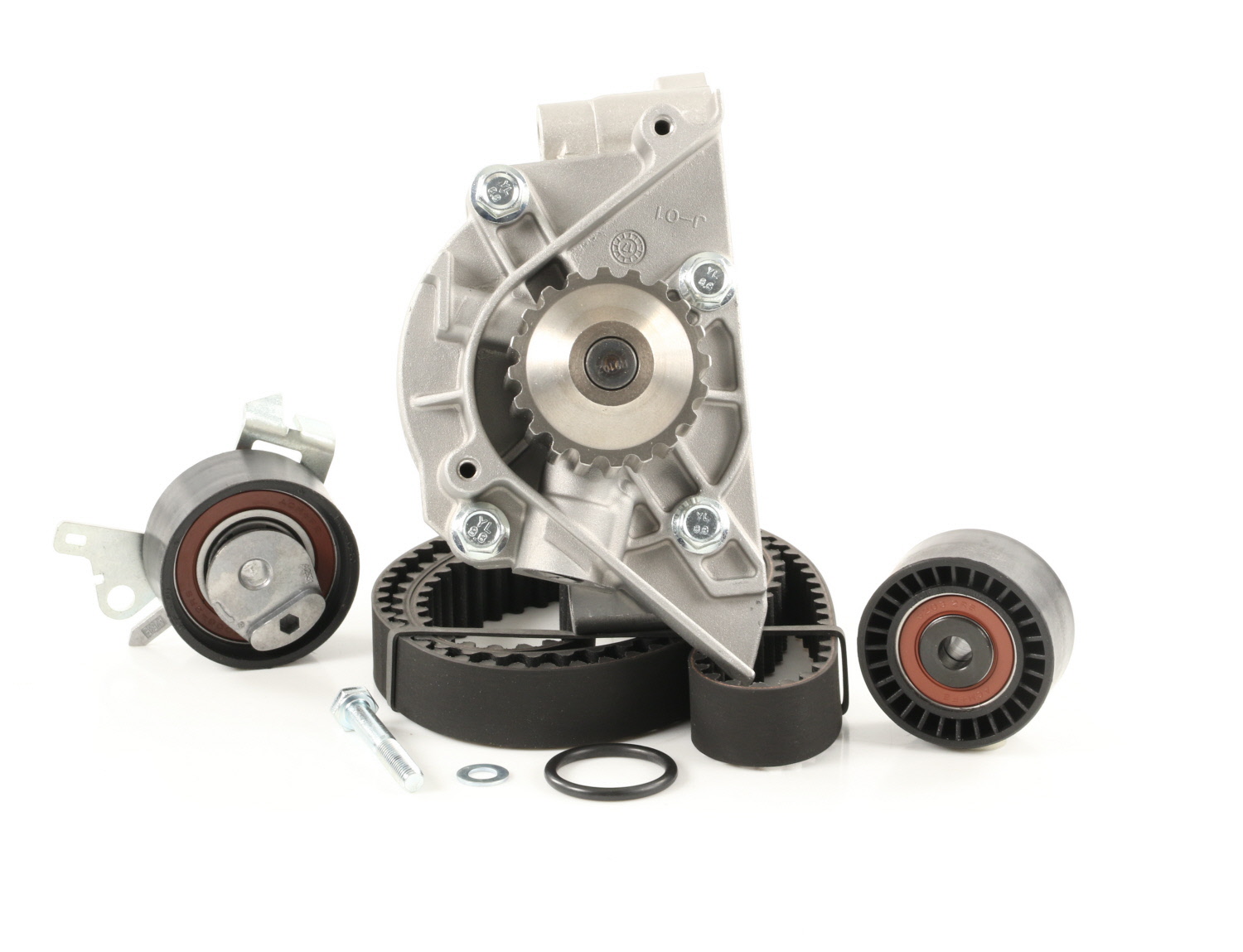 Pompe à eau + kit de courroie de distribution HUTCHINSON S.A. KH 227WP77