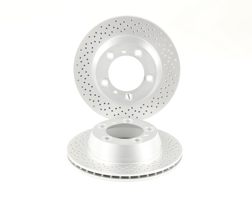 Jeu de 2 disques de frein HELLA PAGID 8DD 355 120-221