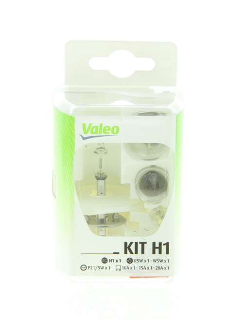 Coffret d'ampoules VALEO 5 ✕ H1 - ref. 032300