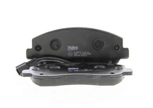 Jeu de 4 plaquettes de frein VALEO 872147