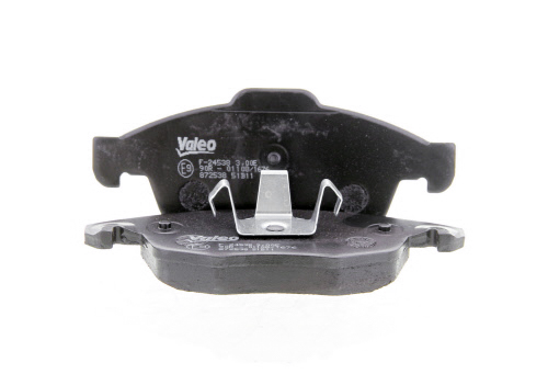 Jeu de 4 plaquettes de frein VALEO 872538