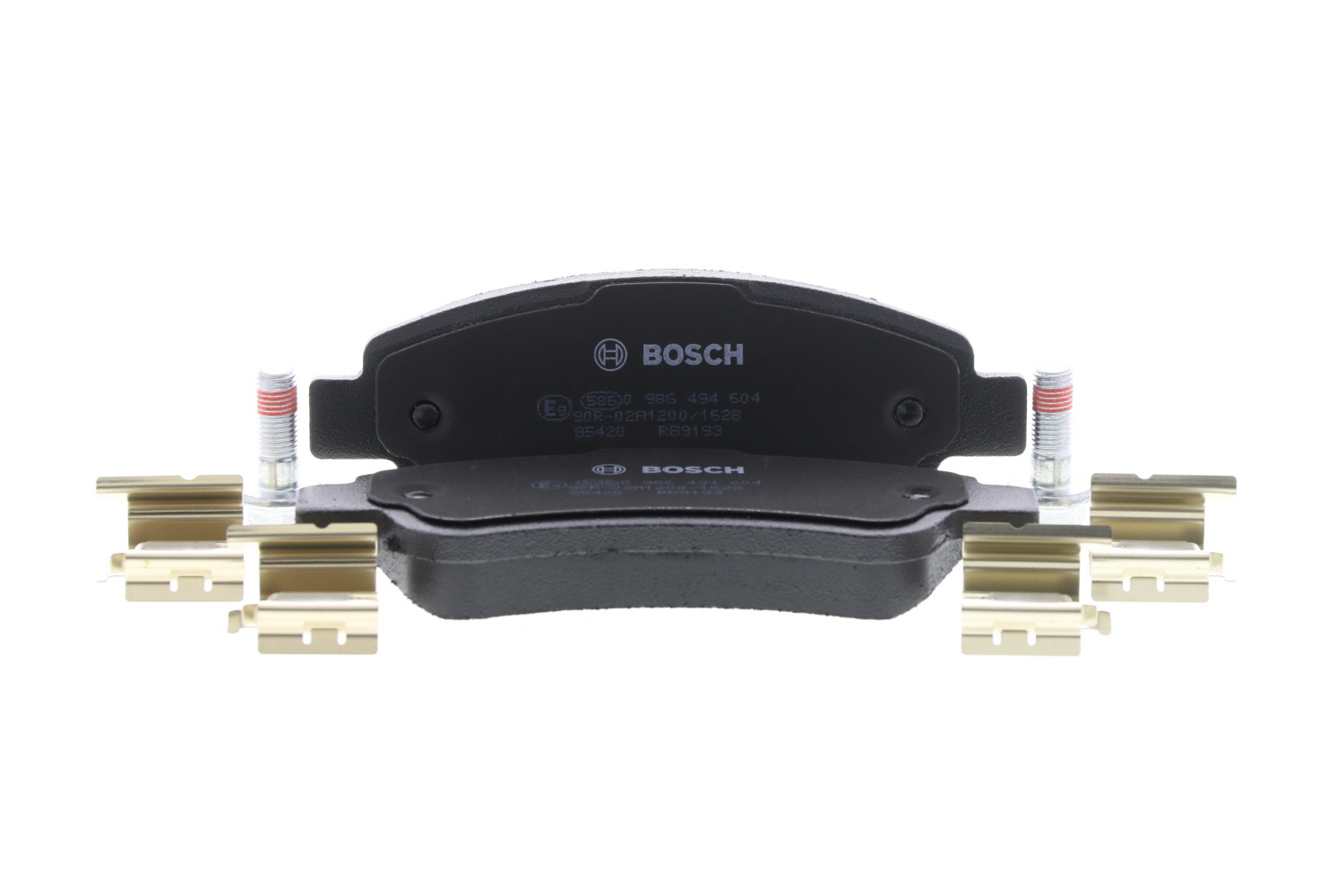 Jeu de 4 plaquettes de frein BOSCH 0 986 494 604