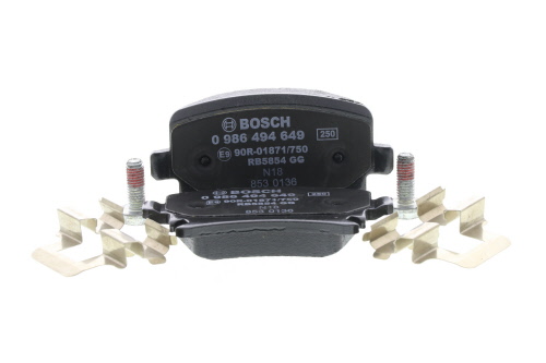 Jogo de 4 pastilhas de travão BOSCH ref. 0 986 494 649