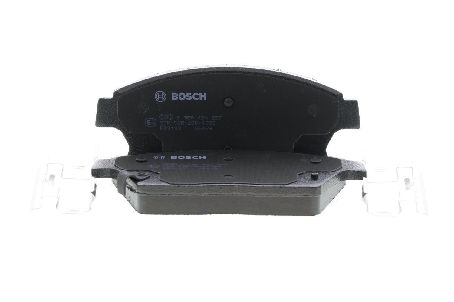 Jeu de 4 plaquettes de frein BOSCH 0 986 494 657