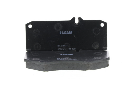Jeu de 4 plaquettes de frein Raicam RA.0198.1